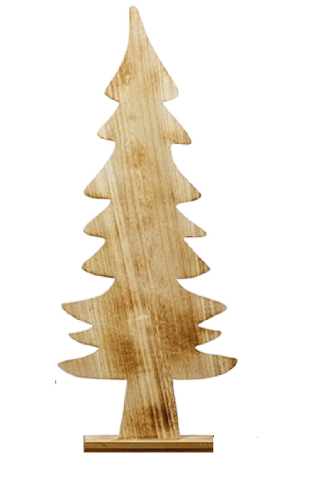 BOLTZE GRUPPE GmbH Dekobaum Dekoaufsteller Kjell Tannenbaum Deko Baum Holz natur 61 cm