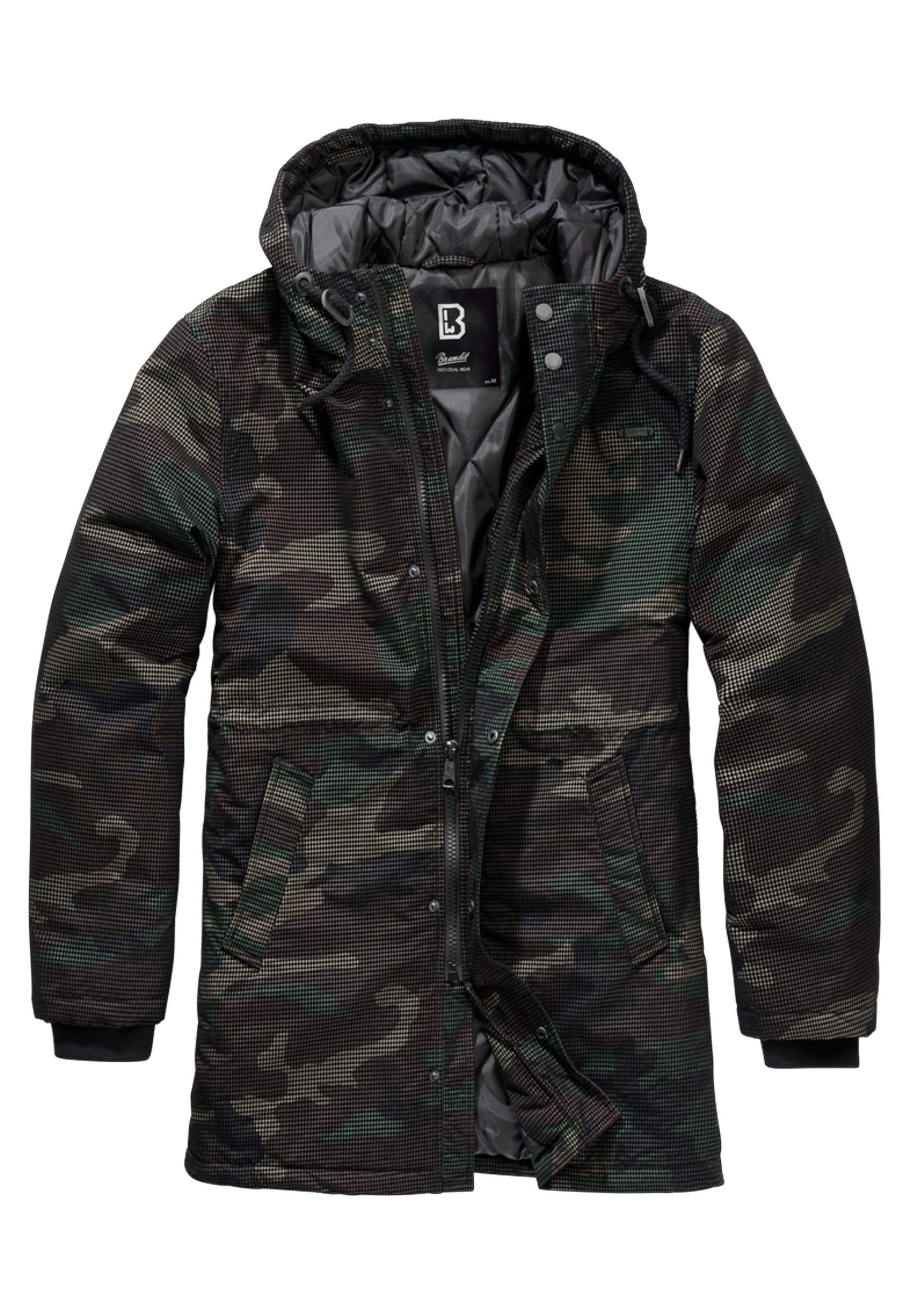 Brandit Parka Brandit Herren Grid-Camo Parka (1-St)