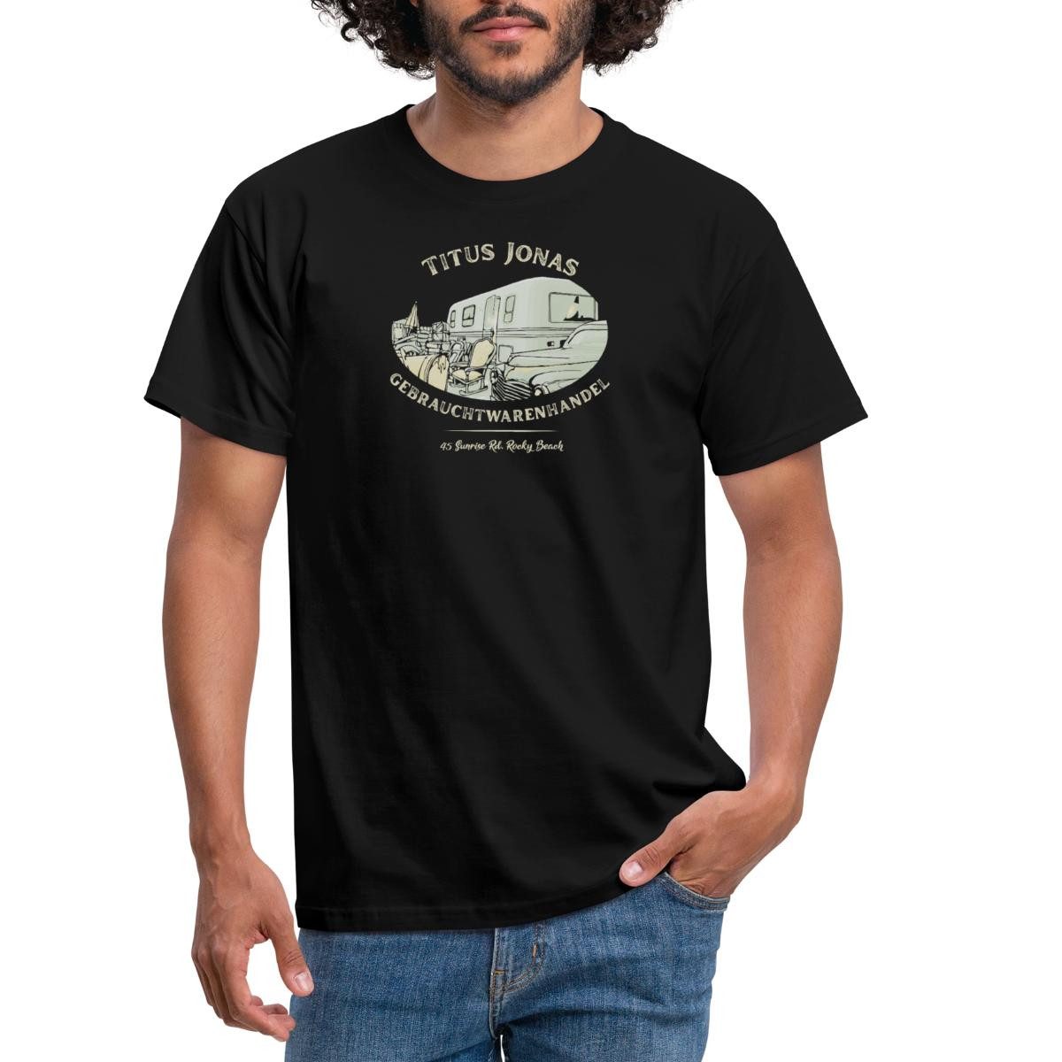 Spreadshirt T-Shirt Die Drei Fragezeichen Titus günstig online kaufen