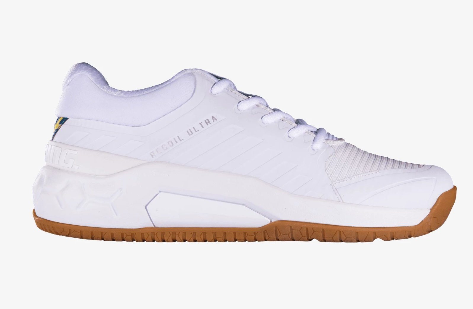 SALMING Hallen-Indoorschuhe Recoil Ultra WL Stabilität/Dämpfung weiss/weiss Badmintonschuh
