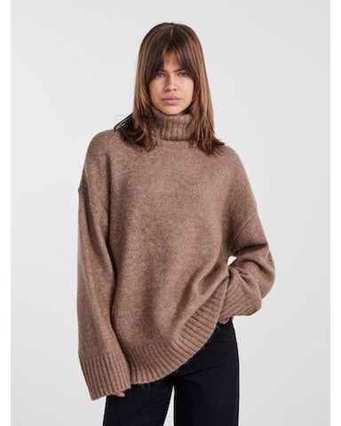 pieces Rollkragenpullover PCNANCY LS LOOSE ROLL NECK KNIT NOOS BC