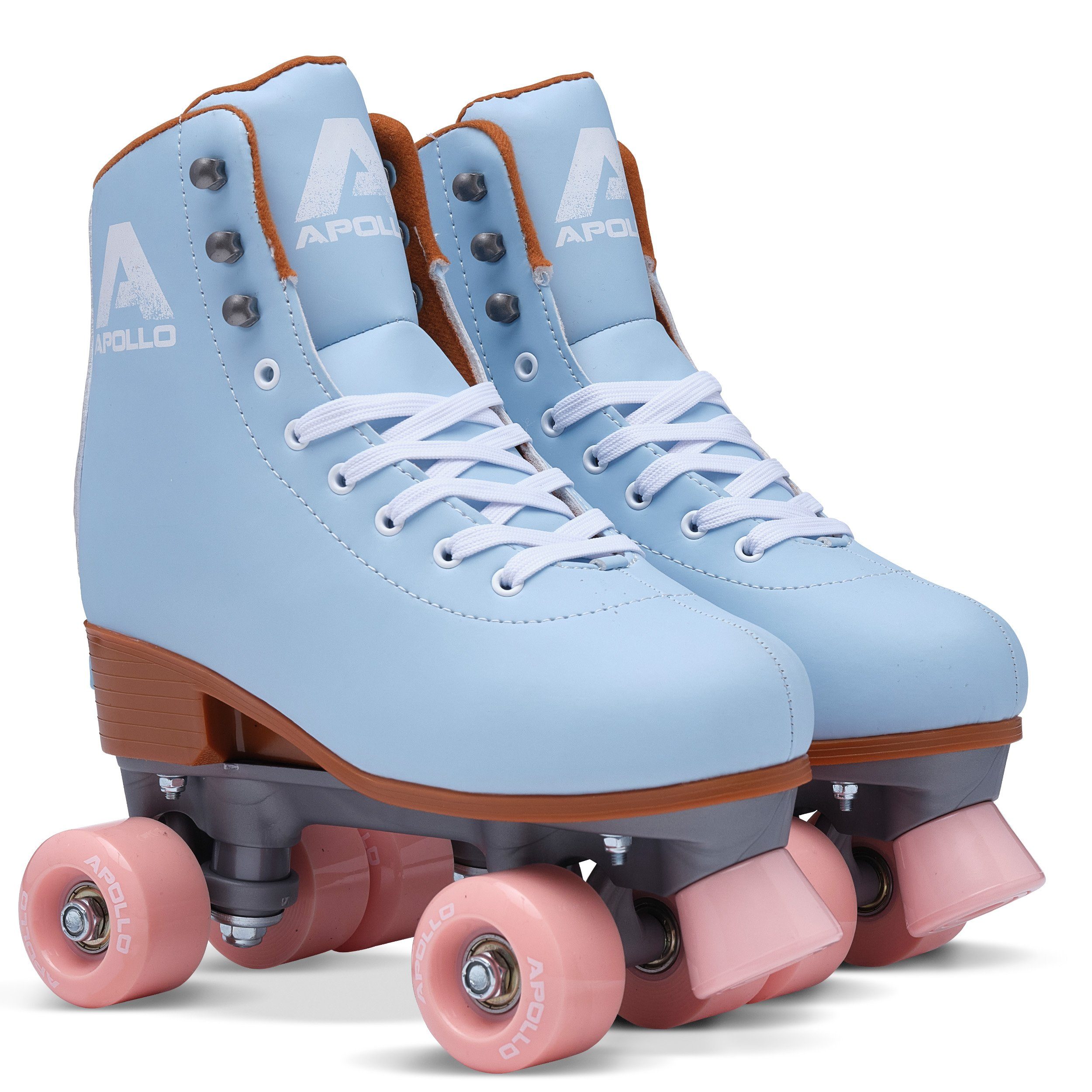 Apollo Rollschuhe Retro Discoroller, verstellbare Disco Roller Skates, größenverstellbar Rollerskates, Retro Design