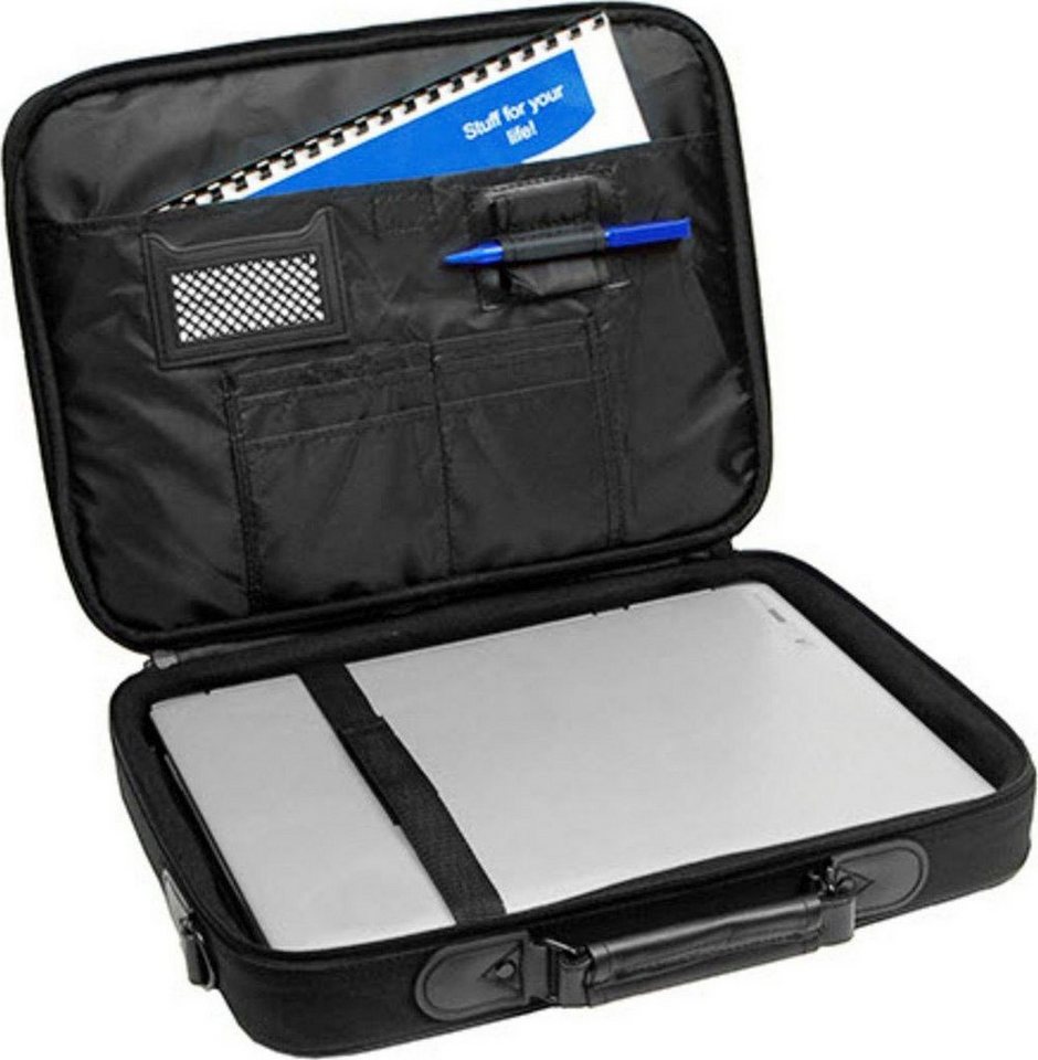 PEDEA Laptoptasche Notebook-Tasche Starter Kit 43,9 cm (17,3 Zoll),  Kabelloses Arbeiten mit schnurloser Maus