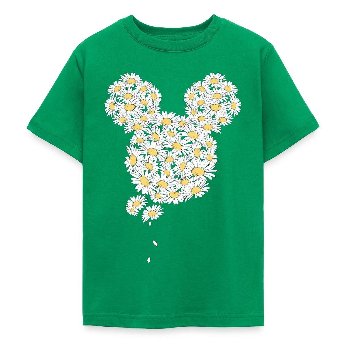 T-Shirt Mickey & Minnie Mickey Mouse Gänseblümchen Teenager T-Shirt