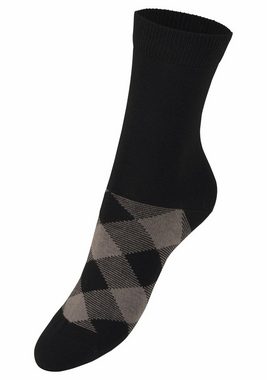 H.I.S Socken (7-Paar) in angesagtem Rhombenmuster