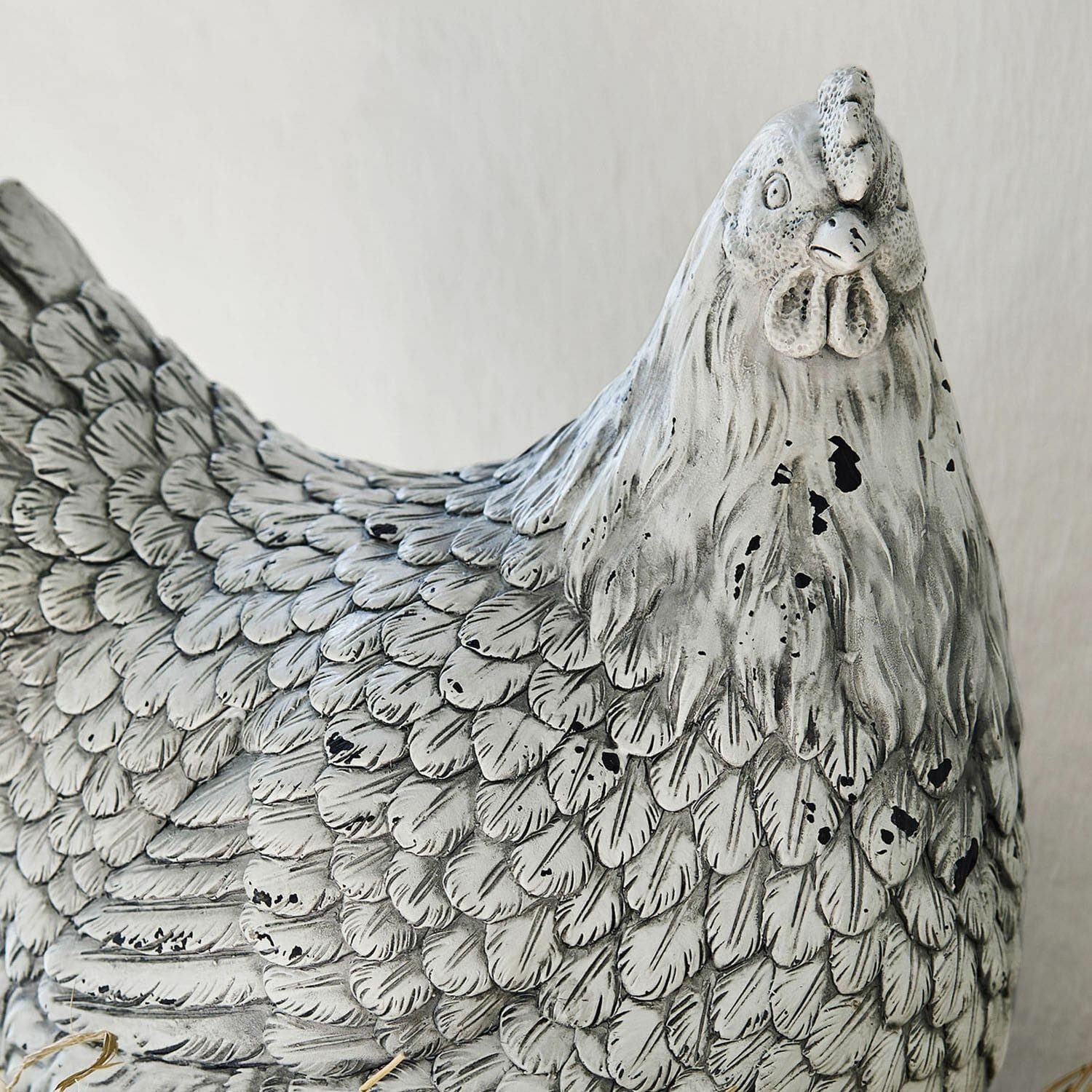 Mirabeau Dekofigur Deko-Huhn Delmonico grau – Bild 5 von 5