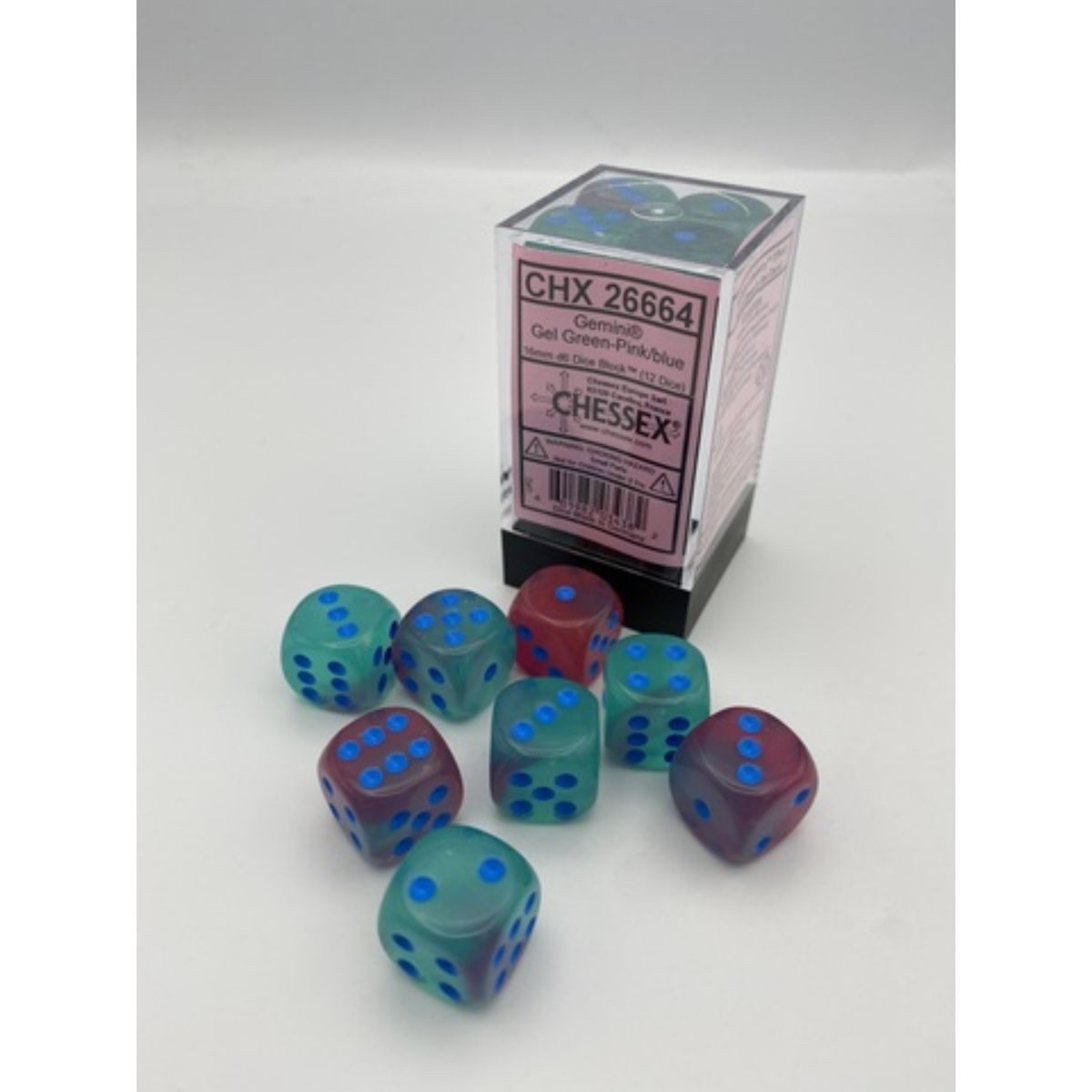 Chessex Spiel Chessex Gemini W6x12