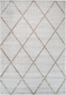 Teppich Blerina, andas, rechteckig, Höhe: 13 mm, elegant glänzender Kurzflorteppich in Seiden-Optik