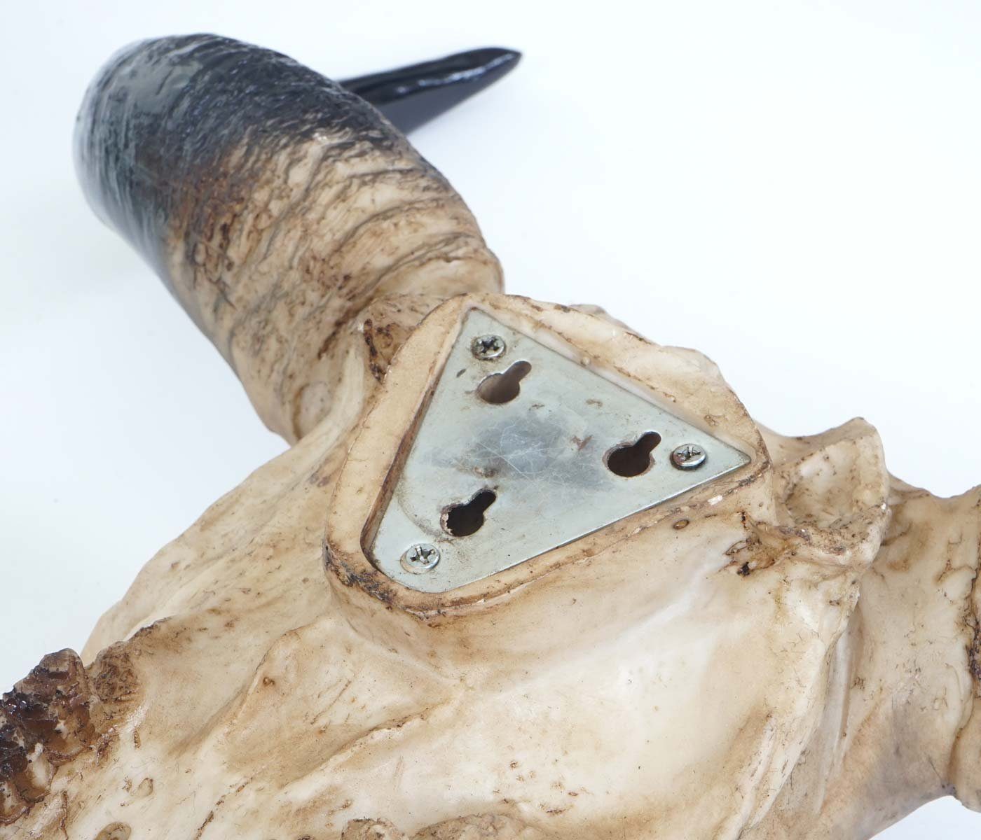 MCW Wanddekoobjekt Stier Skull Tribal-45, Witterungsbeständig, Frostbeständig bis -10° C, Hohe Bruchfestigkeit
