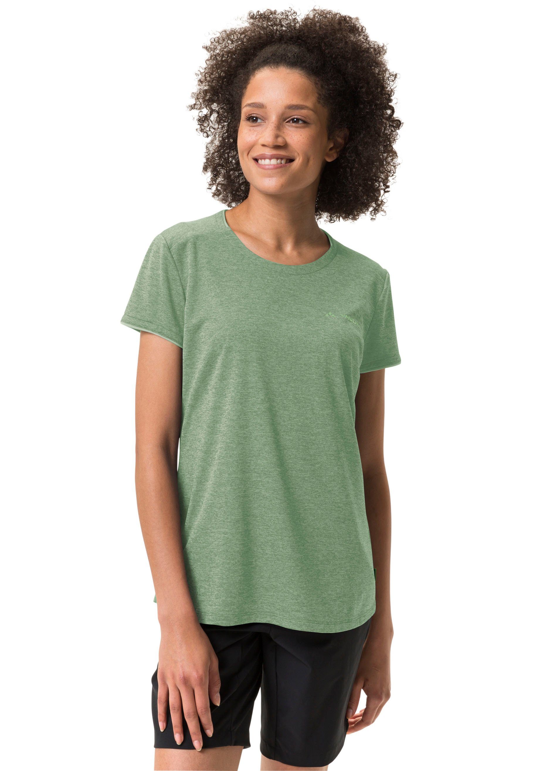 willow VAUDE ESSENTIAL (1-tlg) green Funktionsshirt T-SHIRT WOMEN'S