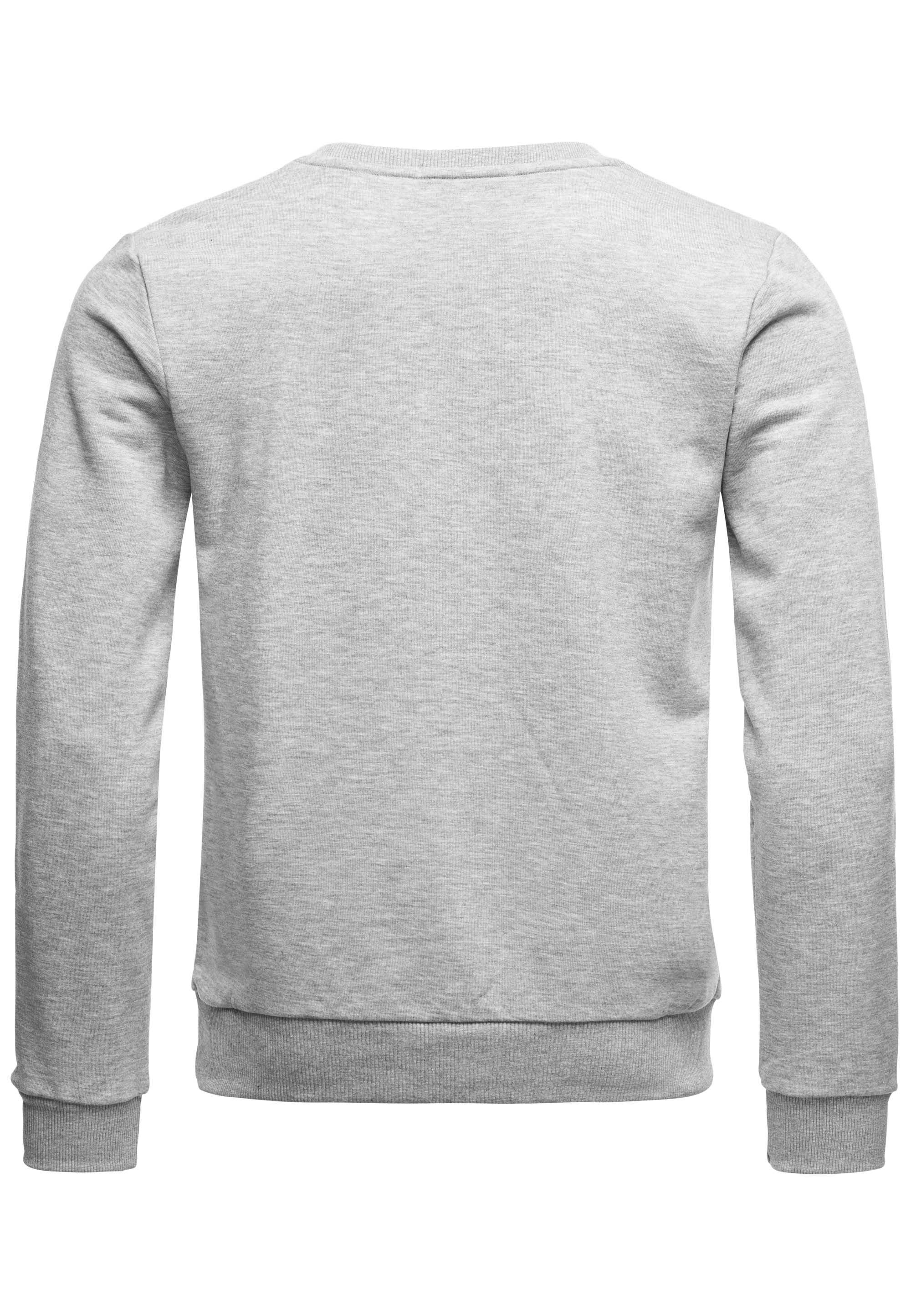 RedBridge Sweatshirt Basic Langarmshirt - Rundhals, günstig online kaufen