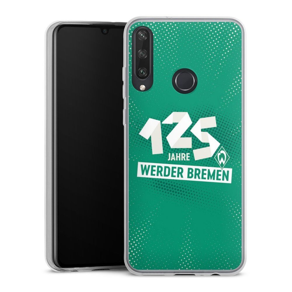 DeinDesign Handyhülle 125 Jahre Werder Bremen Offizielles Lizenzprodukt, Huawei Y6p Slim Case Silikon Hülle Ultra Dünn Schutzhülle
