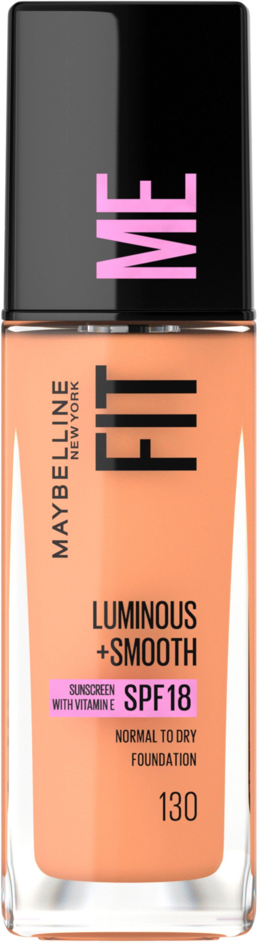 MAYBELLINE NEW YORK Основа Fit Me! Liquid Make-Up, mit langanhaltender Formel