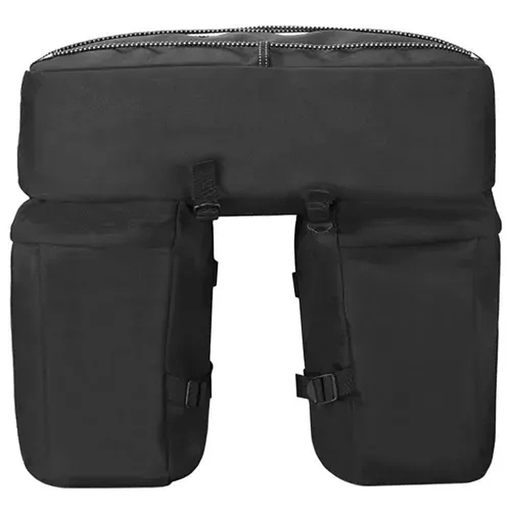 Trizand Fahrradtasche Gepäckträgertasche Packtasche Fahrradkoffer (Spar-Set, 1-tlg., 45x40x32 cm wasserdicht), wasserdicht, 60 l, Reflektoren, Regenhülle