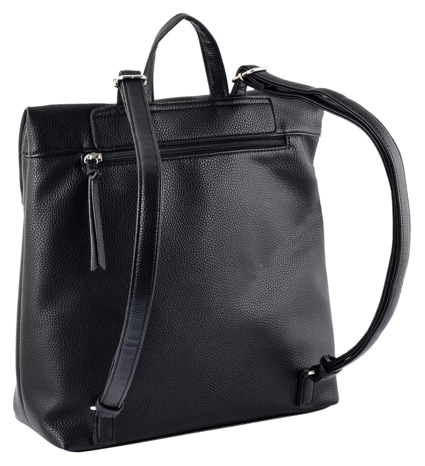 TOM TAILOR Rucksack Tinna, ein perfekter Allrounder, sportiv und modern mit funktionalen Details