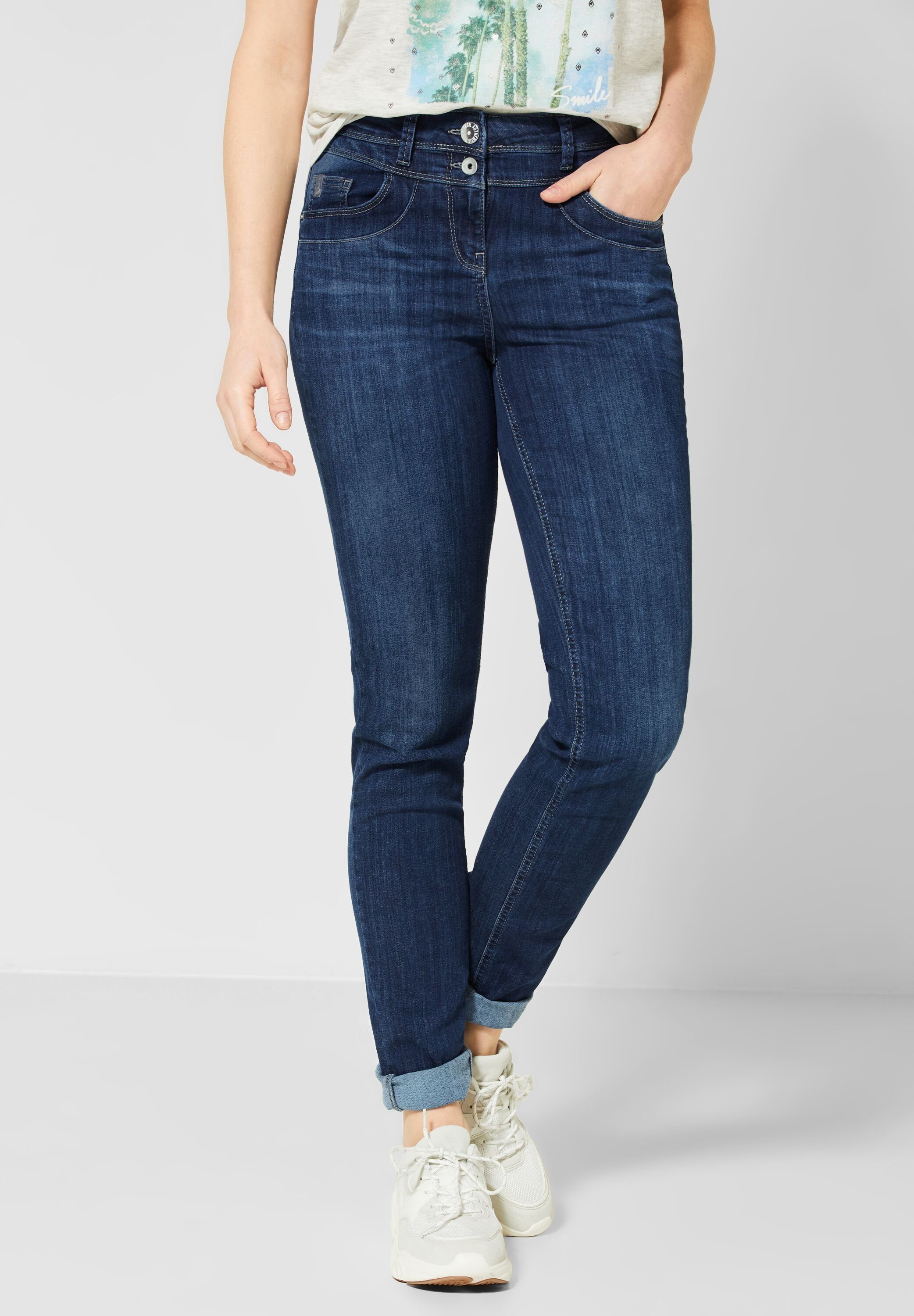 Cecil SlimfitJeans 5Pockets Style, High Waist Denim online kaufen OTTO