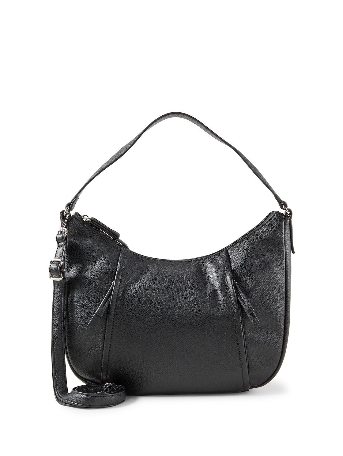 TOM TAILOR Beuteltasche Bags, TTBECA M Beuteltasche mit Reißverschluss-Details