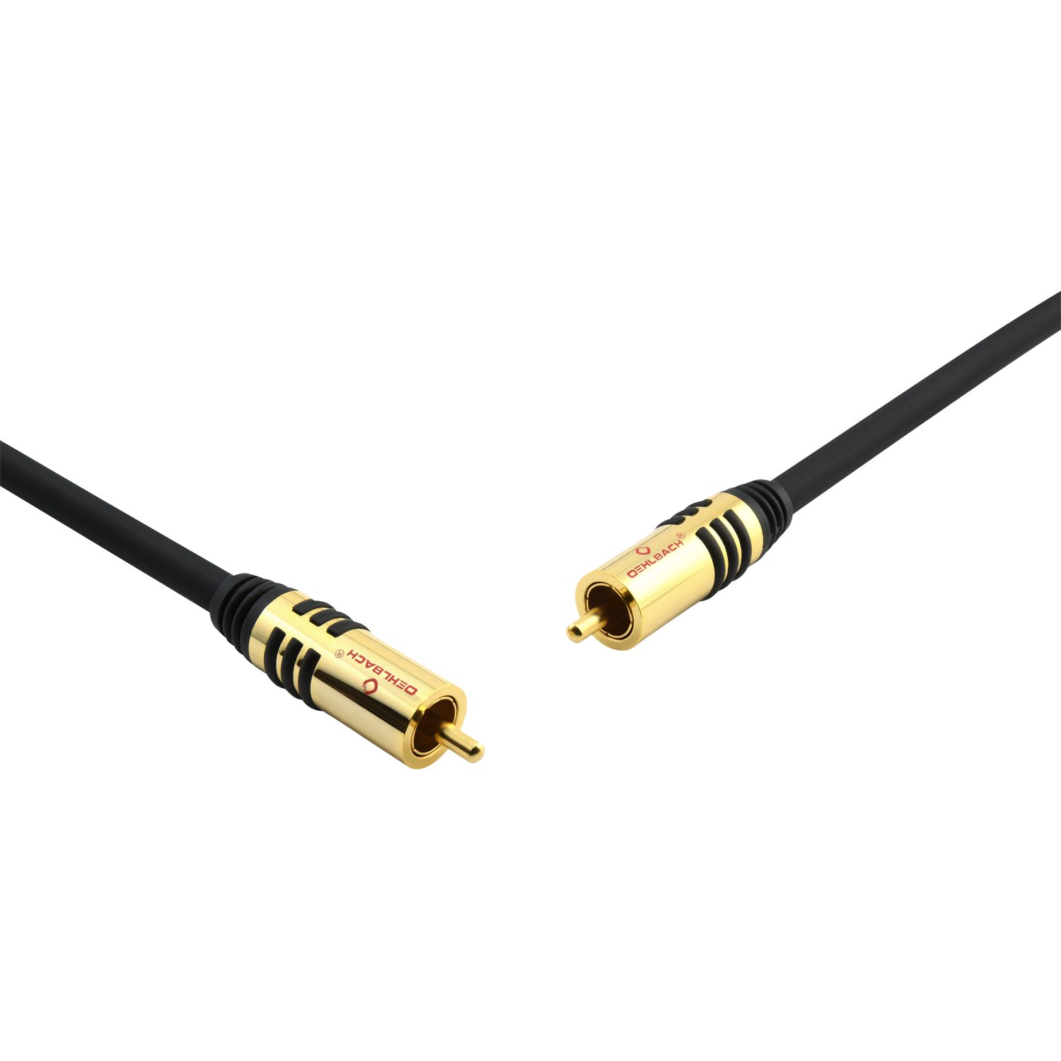 OEHLBACH NF Sub Subwoofer Cinch-Kabel Audio-Kabel, Cinch, Cinch (100 cm), Flexibel, Hochwertiges Kupfer