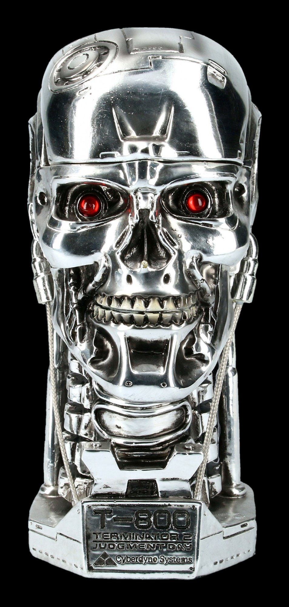 Figuren Shop GmbH Dekofigur Terminator T-800 Schädel Box - Fantasy Deko