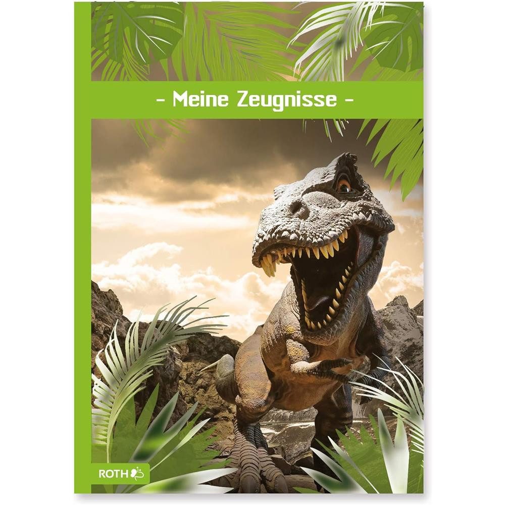 Roth Organisationsmappe Zeugnismappe A4 Dinosaurier Tyrannosaurus