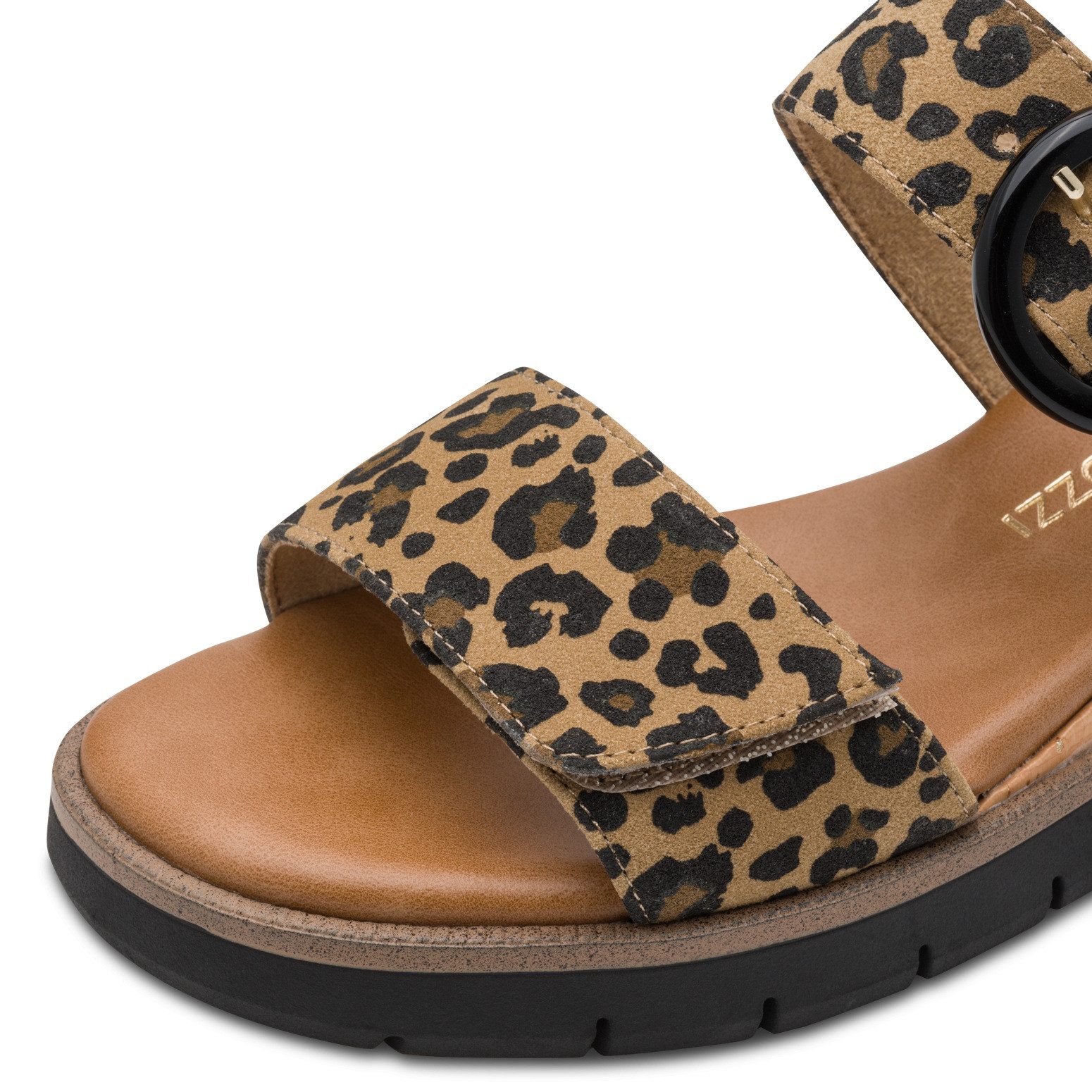 MARCO TOZZI Keilsandalette Riemchensandale, Sommerschuh in veganer Verarbeitung