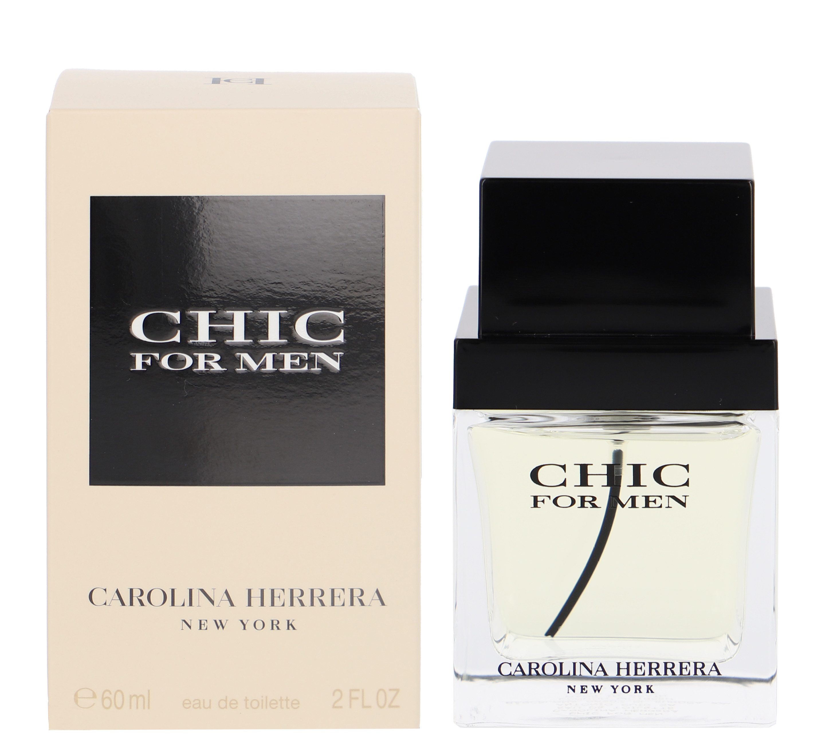 Carolina Herrera Eau de Toilette CAROLINA HERRERA Chic Men EDT Vapo 60 ml