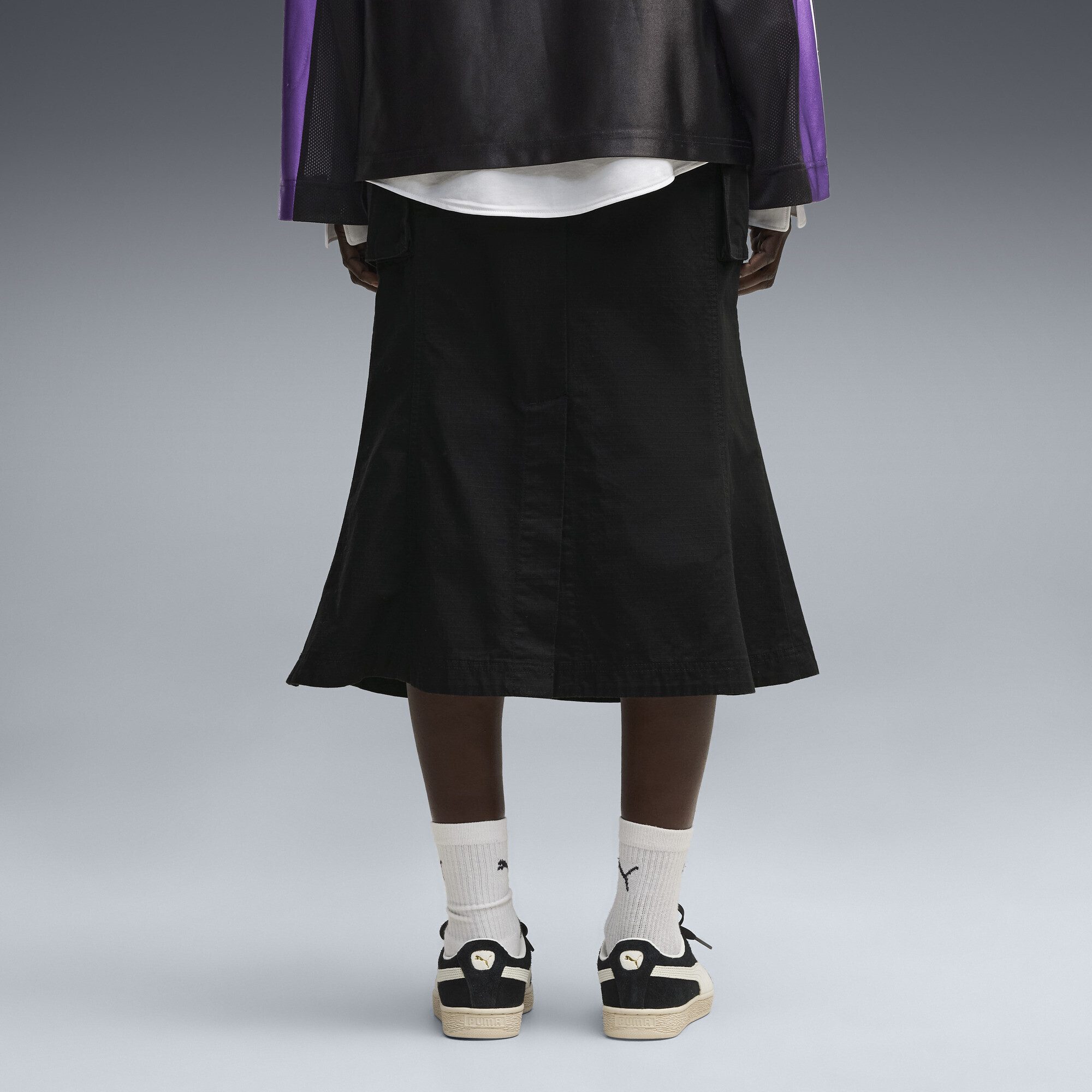 PUMA Jerseyrock Essentials Ripstop Cargo-Midirock Damen