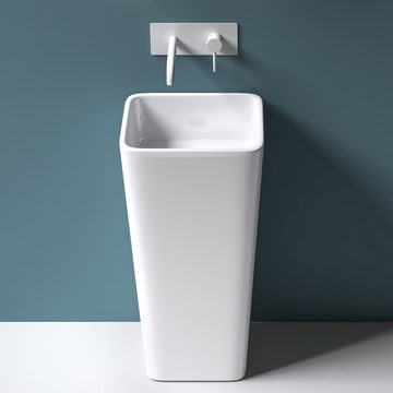 Mai & Mai Aufsatzwaschbecken Design Standwaschbecken freistehend Col31, aus Mineralguss