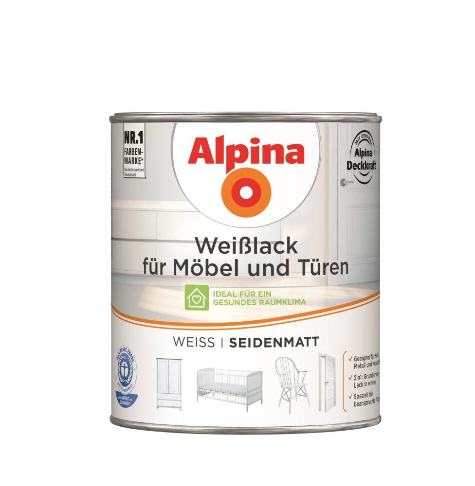 Alpina Weißlack für Möbel und Türen