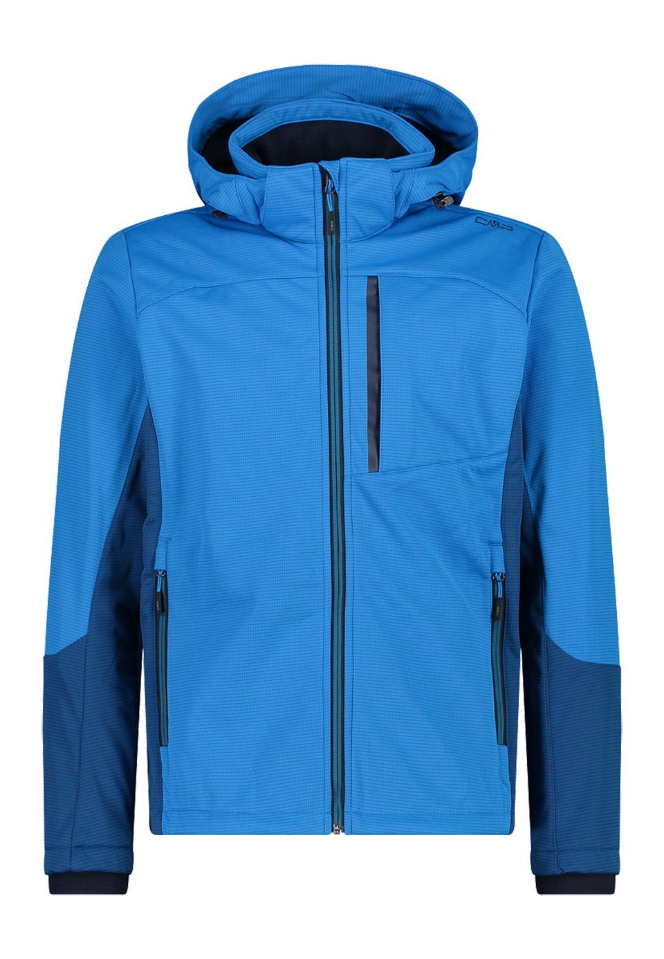 CMP Softshelljacke CMP Herren Ripstop Softshelljacke mit abnehmbarer blau