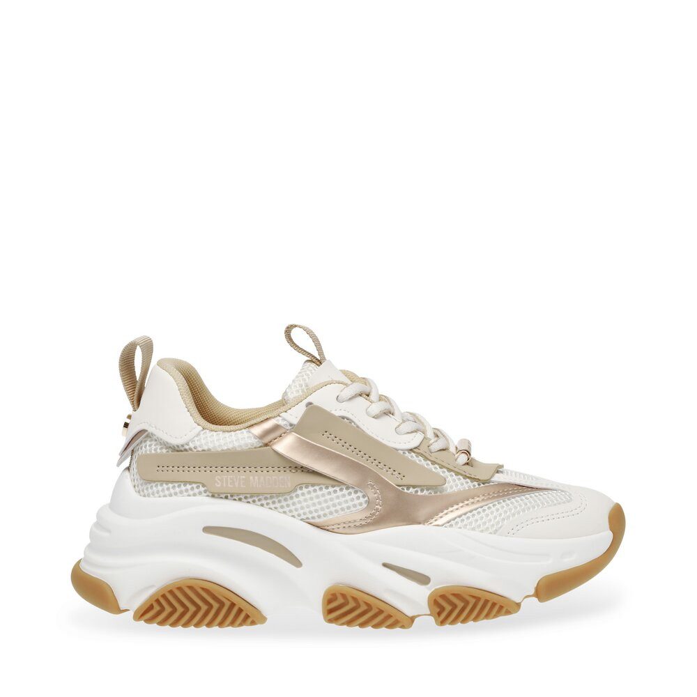 STEVE MADDEN Steve Madden - Possession-E - Weiß,Mehrfarbig Schnürschuh günstig online kaufen