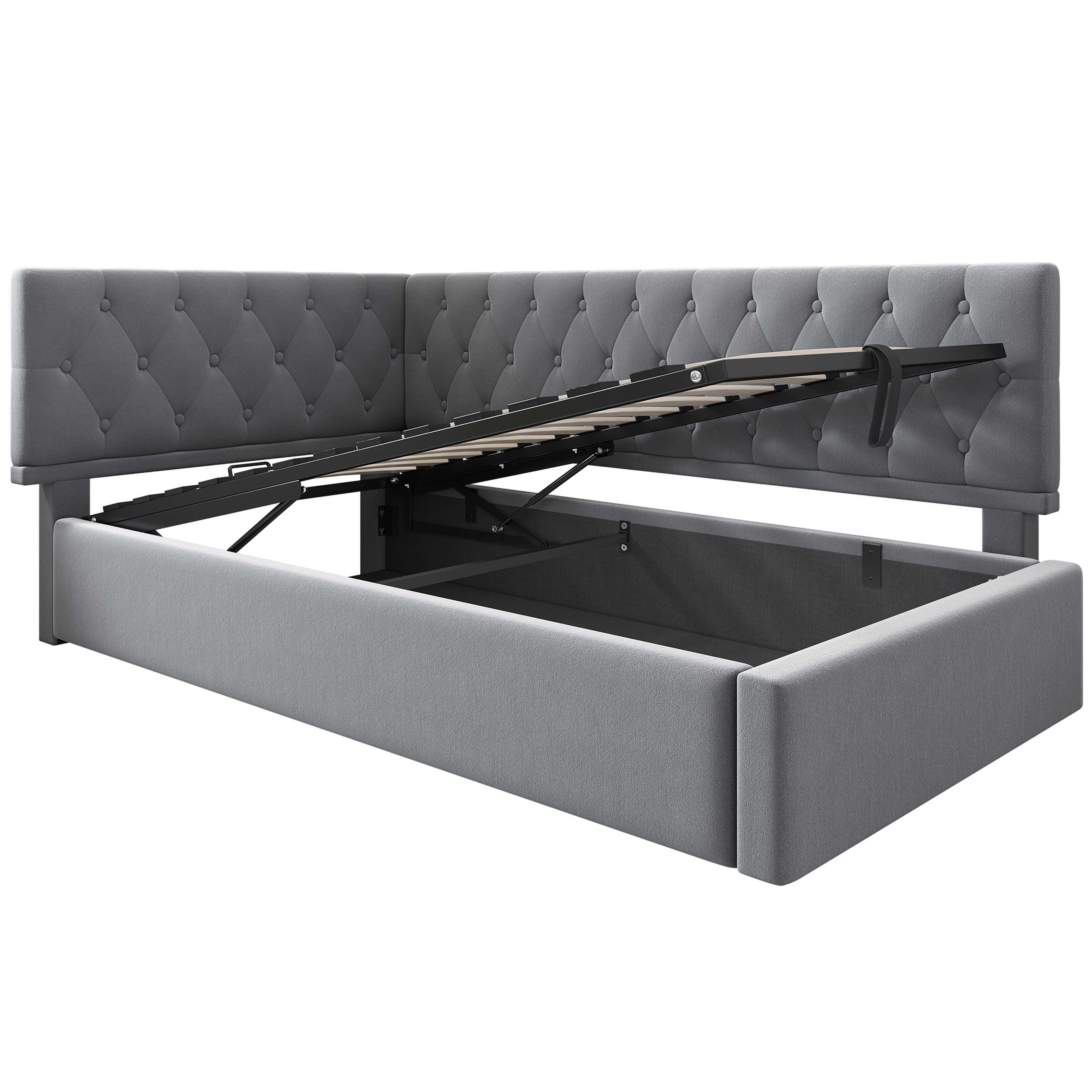 BlingBin Einzelbett Polsterbett Tagesbett Daybett Kinderbett günstig online kaufen
