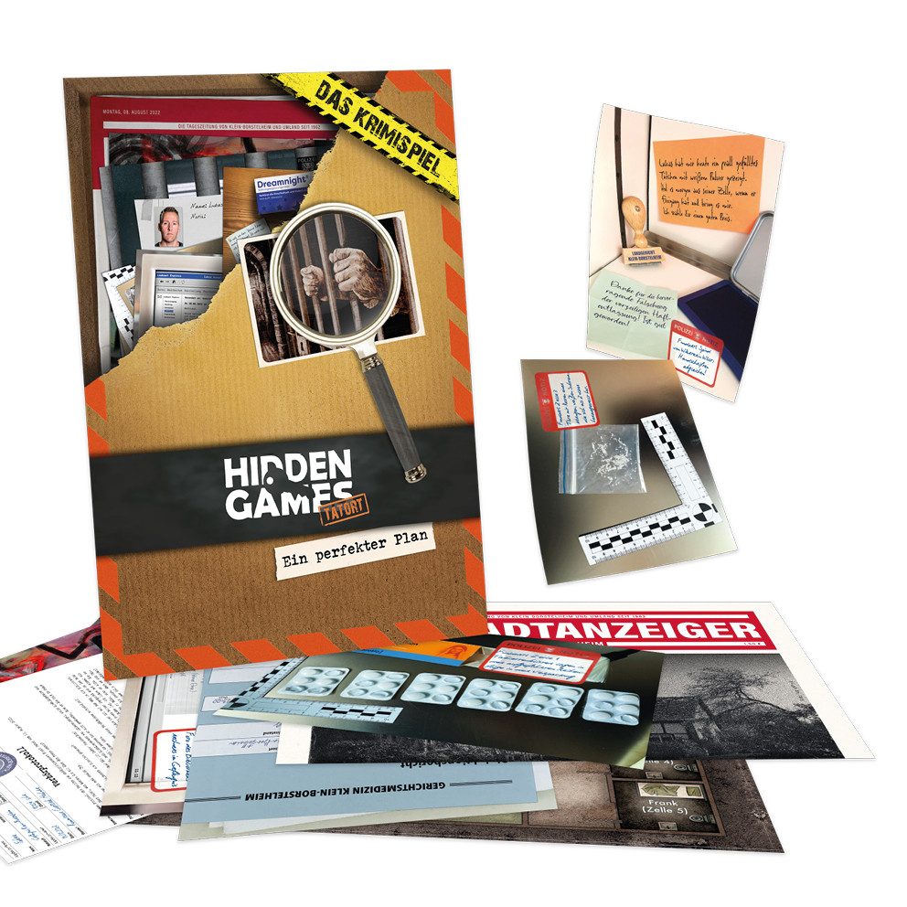 Hidden Games Tatort Spiel Ein perfekter Plan, Krimispiel, Made in Germany