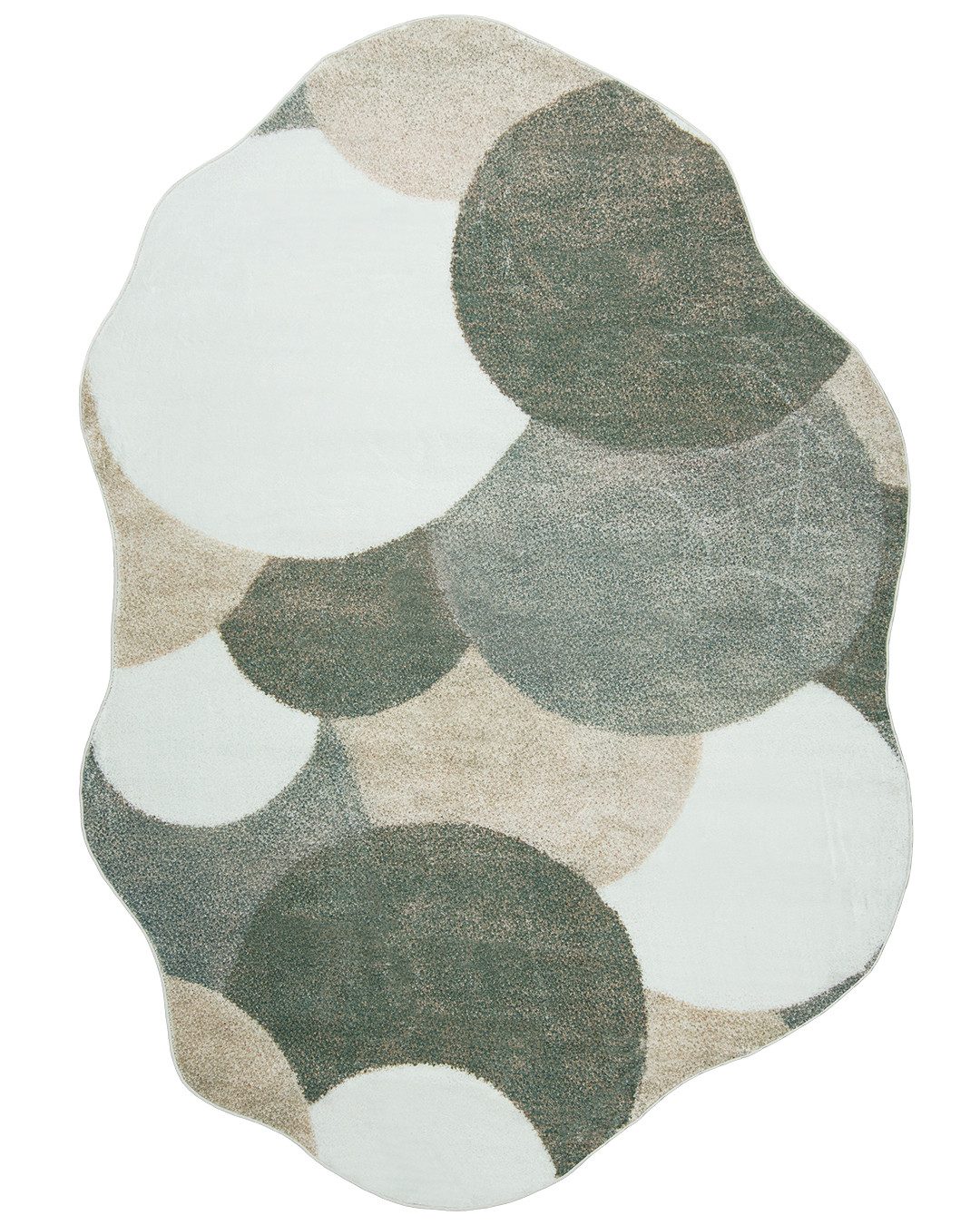 Mazovia Designteppich Designteppich Modern Geometrisch Wohnzimmer, Esszimmer, Diele, 120 x 160 cm, Fußbodenheizung