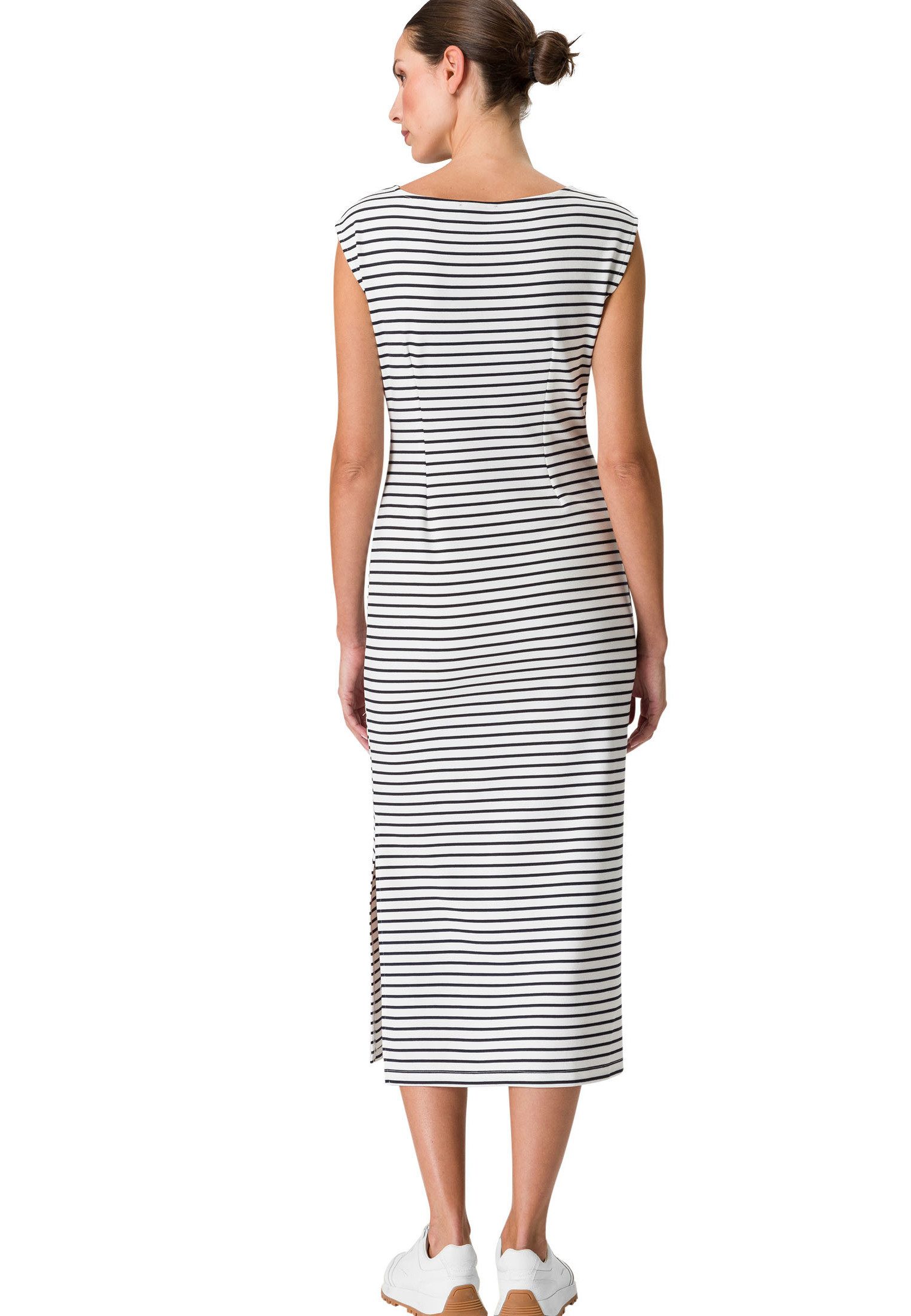 Zero Jerseykleid zero Jerseykleid Midi mit Streifen drapiert /gerafft