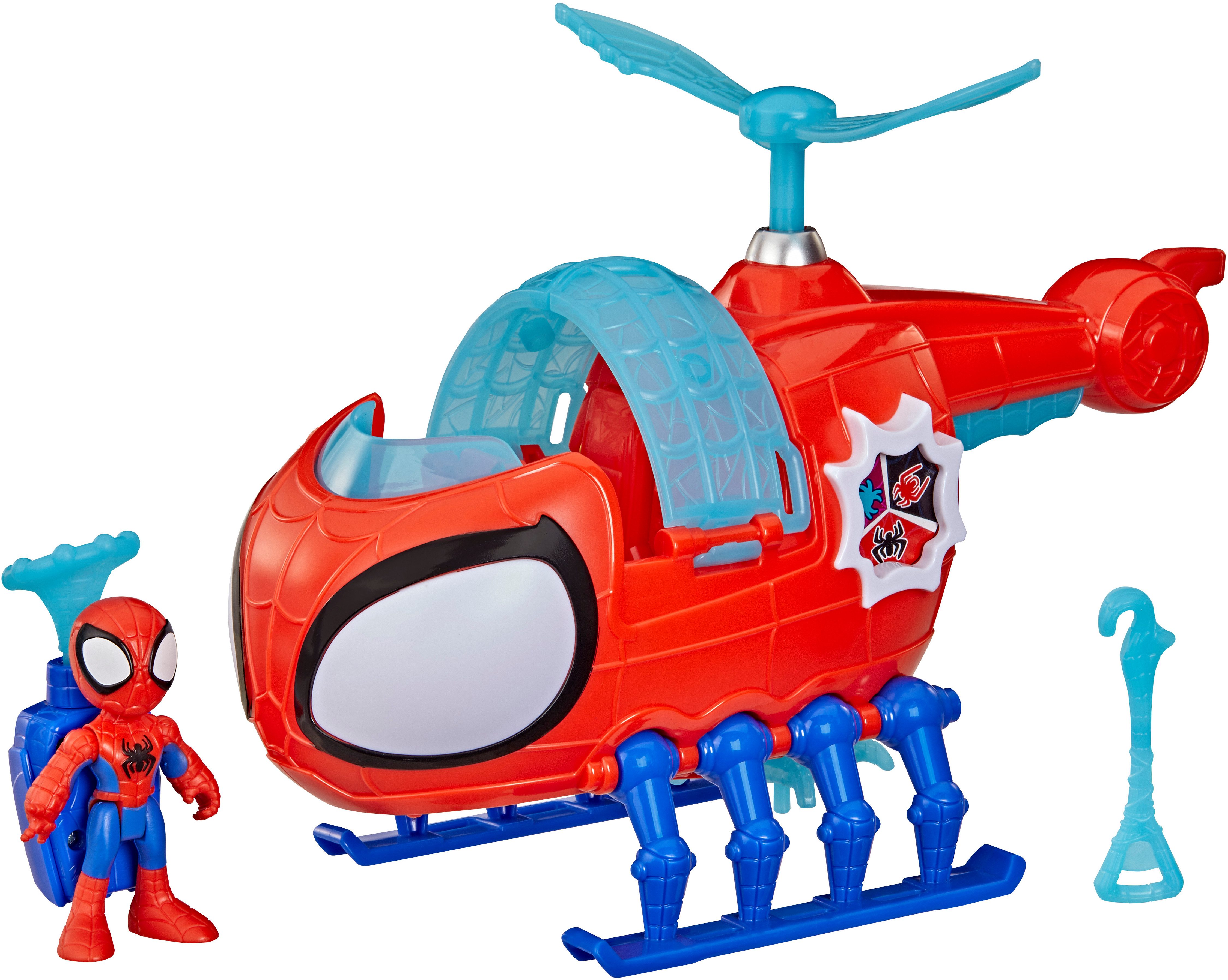 Hasbro Spielzeug-Hubschrauber Spidey und seine Super-Freunde Team Spidey Helikopter