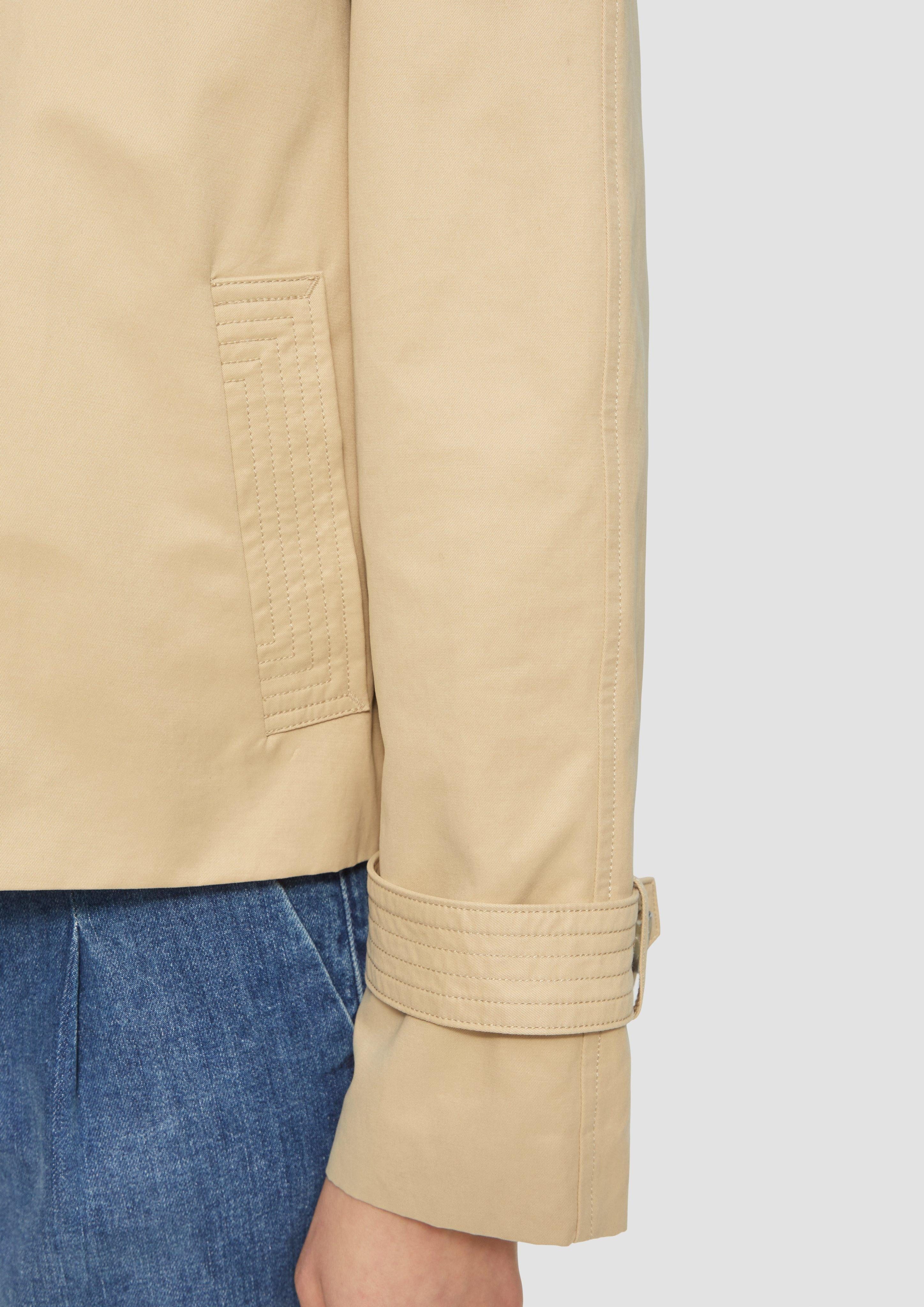 s.Oliver Funktionsjacke Blouson mit Raffungsdetails im günstig online kaufen