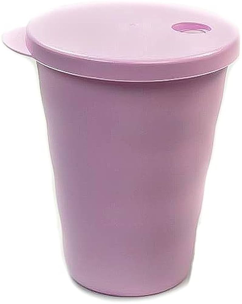 Becher Tupperware Trinkhalmbecher Rosa 330 ml
