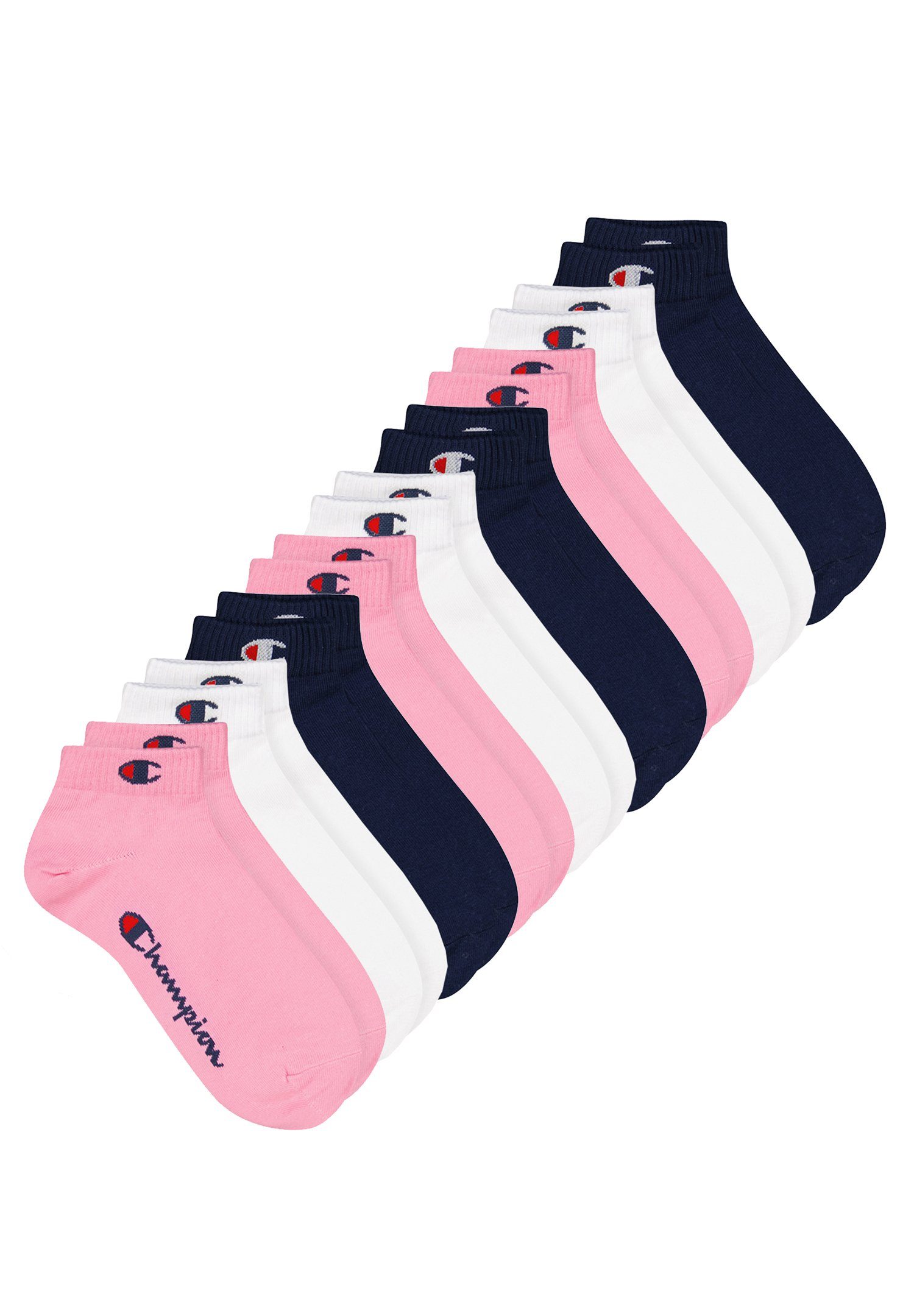 Champion Kurzsocken Quarter Socks 9pk (9-Paar) 395 - prism pink