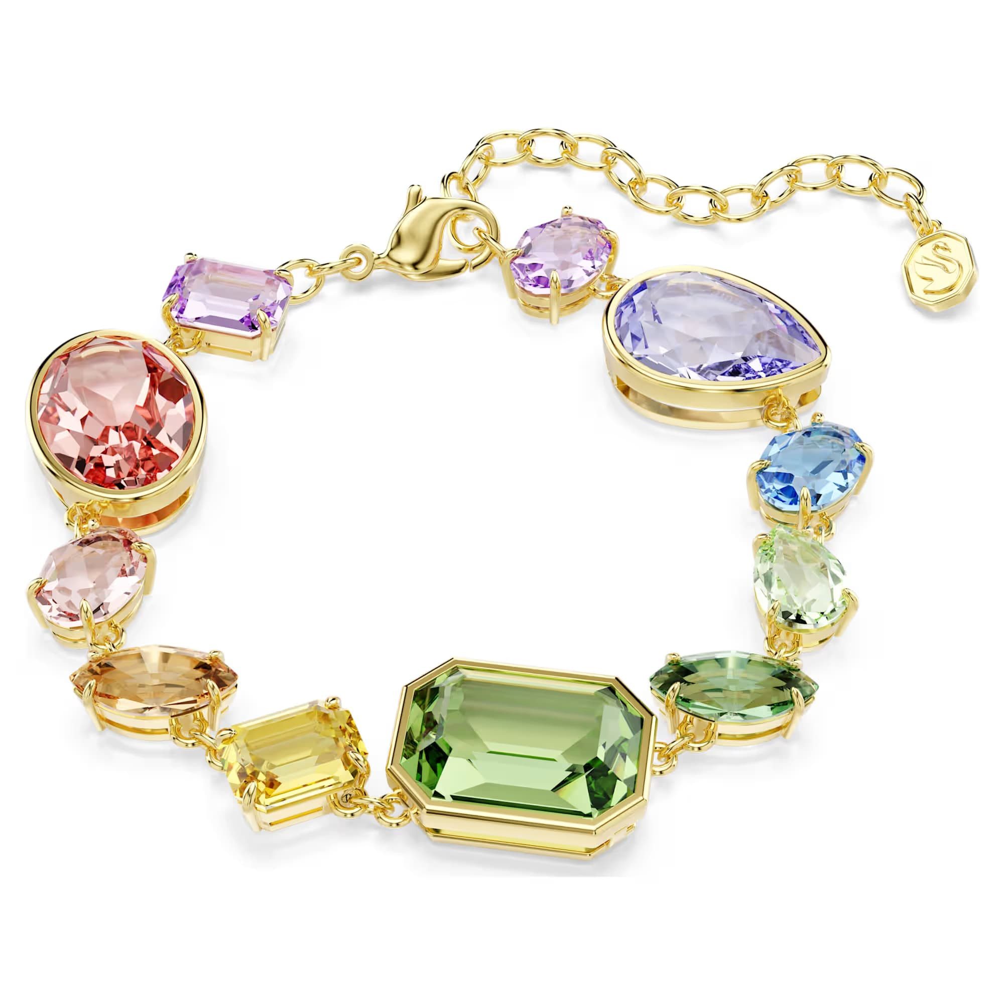 Armband Swarovski Armband Gema Verschiedene Schliffe 18k Goldplattiert 5737453