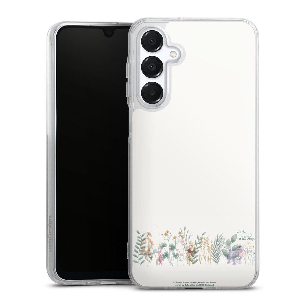 DeinDesign Handyhülle Winnie Puuh Disney Eukalyptus, Samsung Galaxy A16 4G Silikon Hülle Bumper Case Handy Schutzhülle