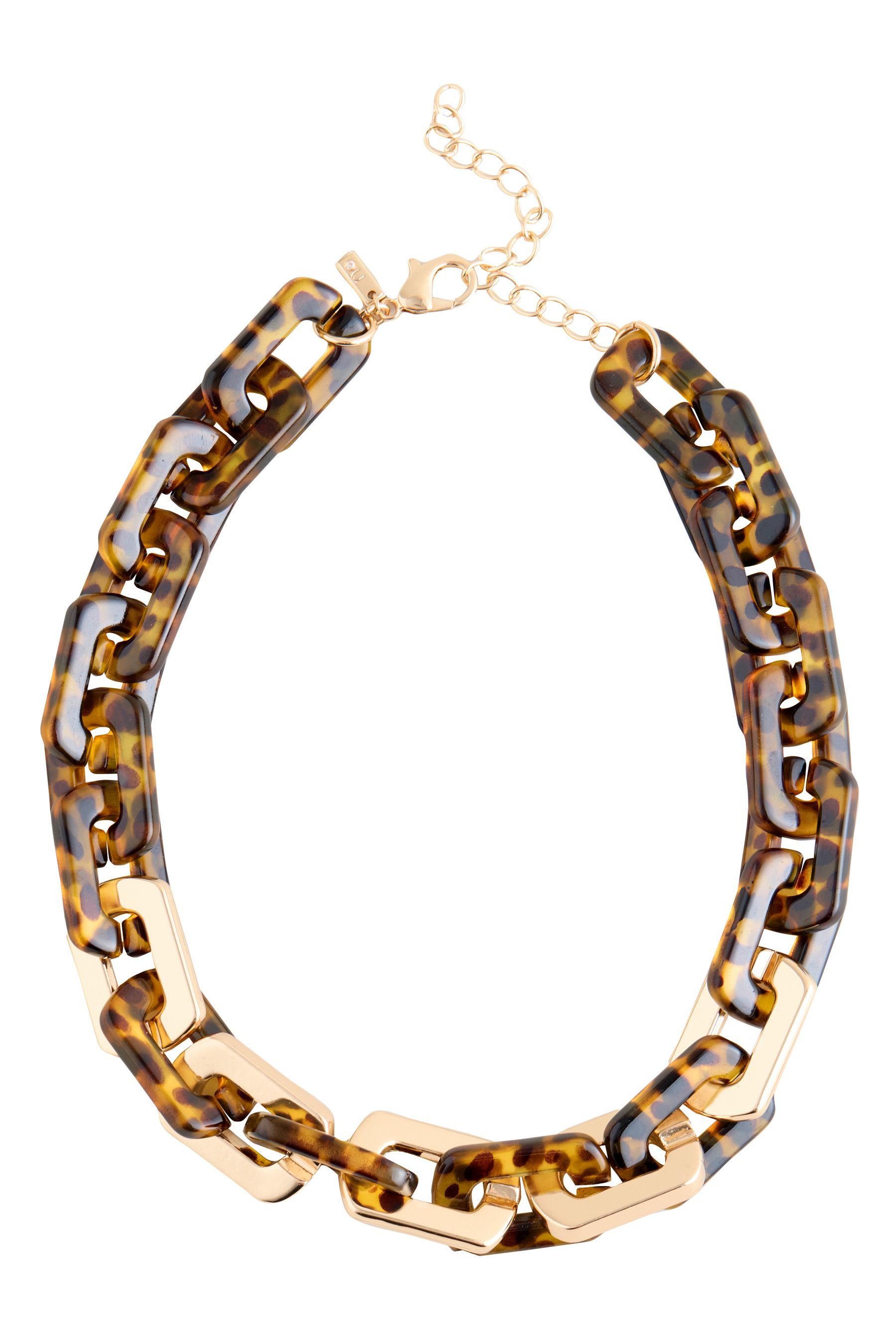 Next Kette ohne Anhänger Gliederhalskette aus Kunstharz (1-tlg)