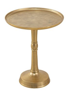 soma Couchtisch Beistelltisch Metall rund ø 44x53 cm 2-teilig Dekotisch Adlon mit Des