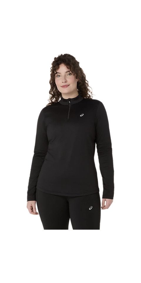 Asics Langarmshirt Asics Core half Zip Damen Laufshirt