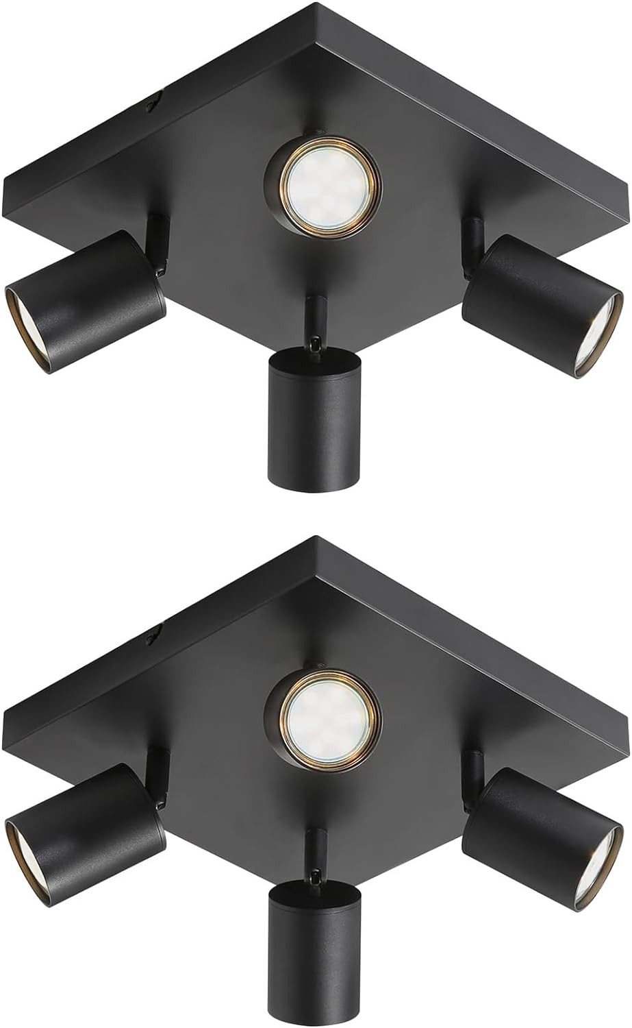 Nettlife Deckenstrahler Weiß 4/6 Flammig Deckenleuchte günstig online kaufen