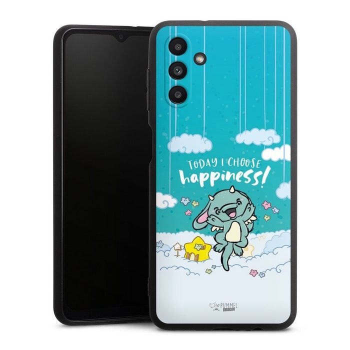 DeinDesign Handyhülle Mooh Happiness Samsung Galaxy A04s Silikon Hülle Premium Case Handy Schutzhülle