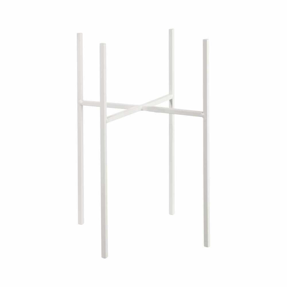ASA SELECTION Übertopf haruko Metallgestell Weiß H 32.1 cm