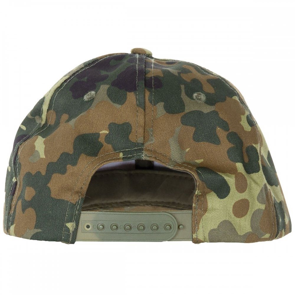 flecktarn Cap Baseball größenverstellbar Schild, MFH schwarz, mit Cap, US