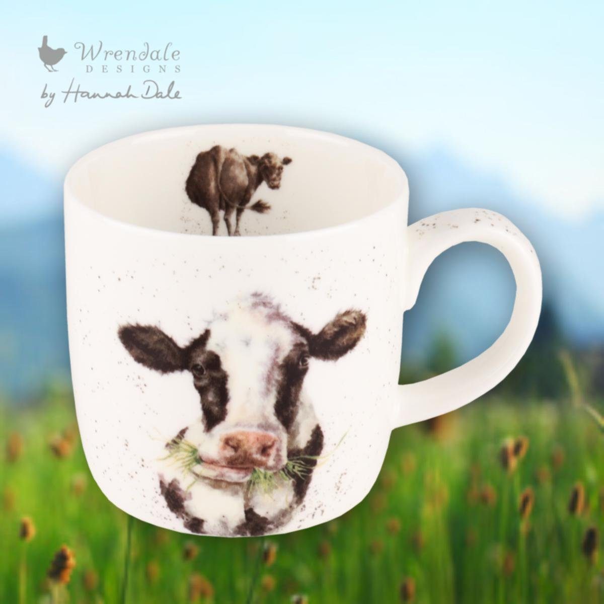 Wrendale Becher Wrendale Designs Porzellan-Becher Mooo Kuh, Porzellan – Bild 5 von 5