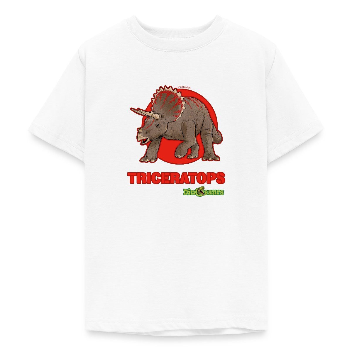 T-Shirt Dinosaurier Triceratops Pflanzenfresser Teenager T-Shirt
